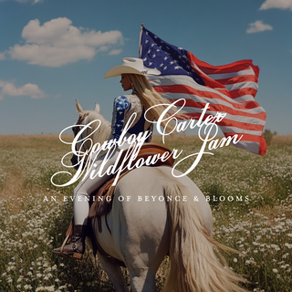 Cowboy Carter Wildflower Jam Floral Workshop: May 22, 2025 | 5:30 PM - 7:00 PM