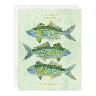 One Fish, Two Fish - Congratulations Card