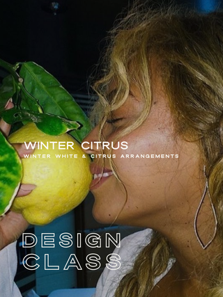 Floral Design Class: Winter Citrus, Jan. 24 at 10:30 AM