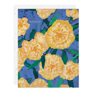 Bursts of Marigolds - Thank You Card