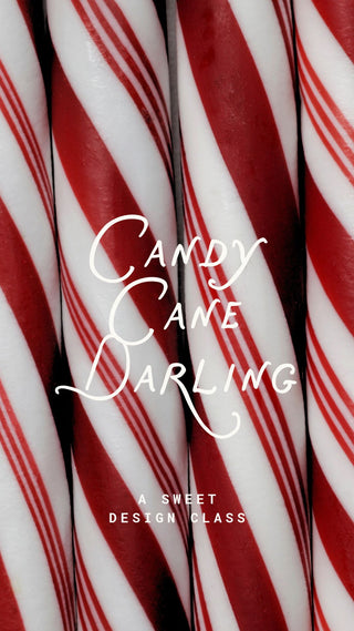Candy Cane Darling | Holiday Floral Design Class in Denver