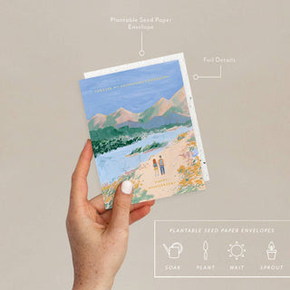 Adventure Companion - Anniversay Card - Plum Social Events & Flowers