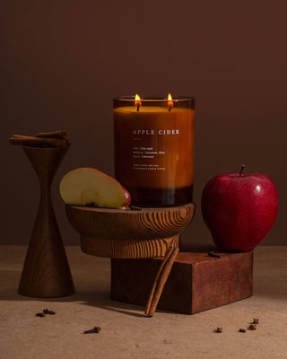 Apple Cider 2-Wick Candle - Plum Social Events & Flowers