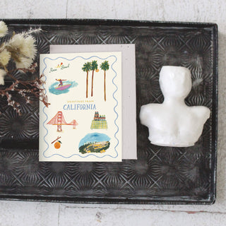 California - Just to Say Hi Card