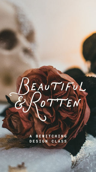 Beautiful & Rotten | Halloween Floral Design Class in Denver - Plum Social Events & Flowers