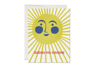 Big Sunshine encouragement greeting card - Plum Social Events & Flowers