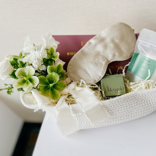 Bliss in Bloom | Customizable Spa Gift Basket - Plum Sage Flowers