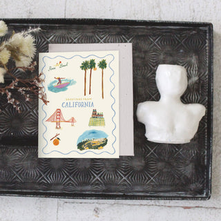 California - Just to Say Hi Card - Plum Social Events & Flowers
