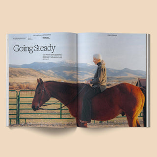 Calling All Horse Girls Magazine, Vol. 8: Steady - Plum Sage Flowers