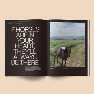 Calling All Horse Girls Magazine, Vol. 8: Steady - Plum Sage Flowers
