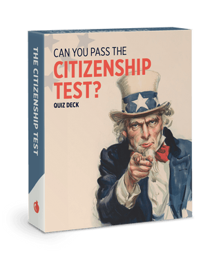 Can You Pass the Citizenship Test? Knowledge Cards - Plum Sage Flowers