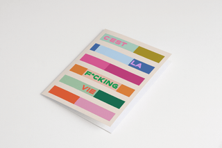 C'est La Fcking Vie Card - Plum Social Events & Flowers