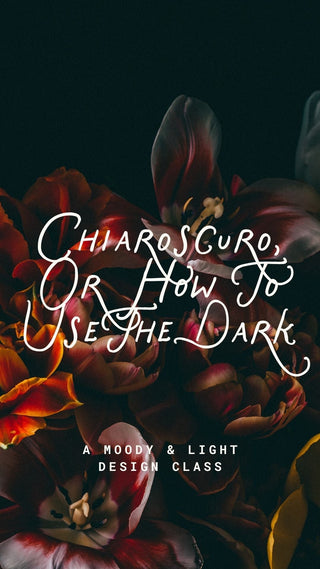 Chiaroscuro | Moody Floral Design Class in Denver - Plum Social Events & Flowers