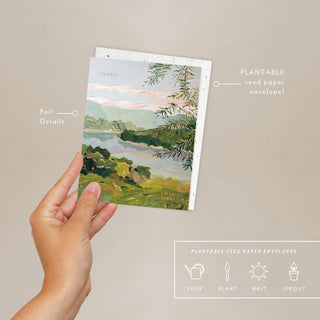 River Bank - Sympathy Card