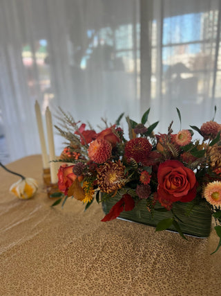 Fall Elegance | Centerpiece - Plum Sage Flowers