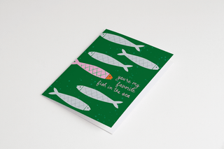 Fish In The Sea Love Greeting Card - Plum Social Events & Flowers