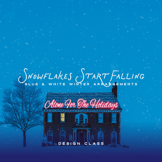 FLORAL DESIGN CLASS: Snowflakes Start Falling, 12.23.25 at 5:30 PM - Plum Sage Flowers