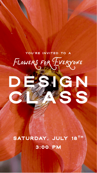 Flowers For Everyone | Intro To Floral Design Class in Denver - Plum Social Events & Flowers