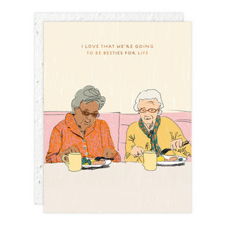 Forever Friends - Love + Friendship Card - Plum Social Events & Flowers