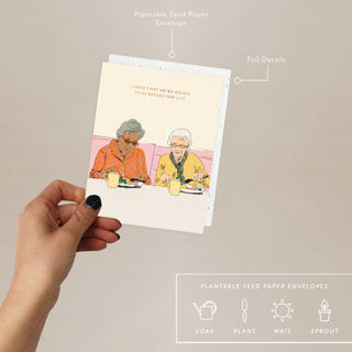 Forever Friends - Love + Friendship Card - Plum Social Events & Flowers