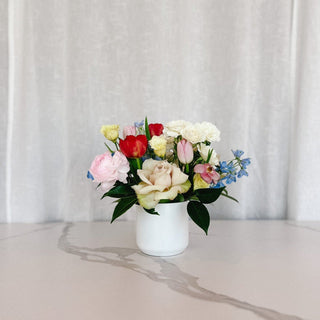 French Braids - Plum Sage Flowers