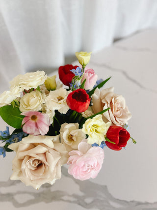 French Braids - Plum Sage Flowers