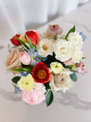French Braids - Plum Sage Flowers