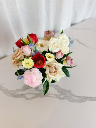 French Braids - Plum Sage Flowers