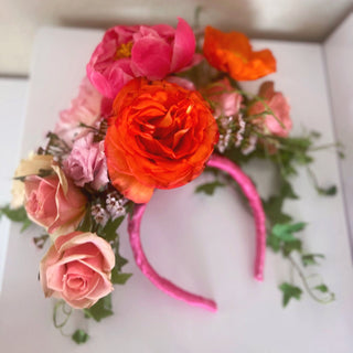 Fresh Floral Headband - Plum Sage Flowers