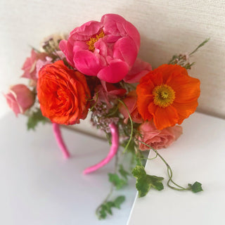 Fresh Floral Headband - Plum Sage Flowers