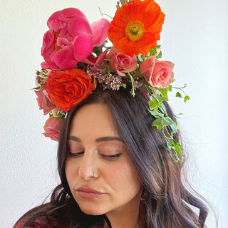 Fresh Floral Headband - Plum Sage Flowers