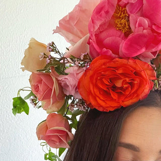 Fresh Floral Headband - Plum Sage Flowers