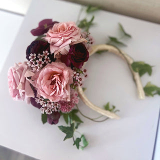 Fresh Floral Headband - Plum Sage Flowers