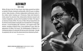 Great African Americans Knowledge Cards - Plum Sage Flowers