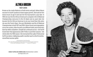 Great African Americans Knowledge Cards - Plum Sage Flowers