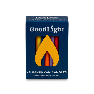 Hanukkah Candles | 45 - Count Box - Plum Sage Flowers