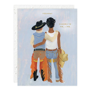 Howdy Partner - Wedding + Engagement Card - Plum Social Events & Flowers