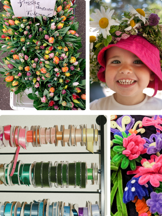 Little Buds Floral Design Class: Mommy & Me Colorful Crowns | May 9th at 12:30 PM - Plum Social Events & Flowers