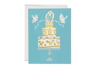 Love Cake wedding greeting card - Plum Social Events & Flowers