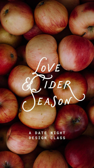 Love & Cider Season | Date Night Floral Design Class in Denver - Plum Social Events & Flowers