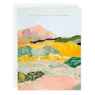 Magical Mountains Congratulations Card - Plum Social Events & Flowers