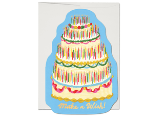 Make a Wish birthday greeting card - Plum Social Events & Flowers