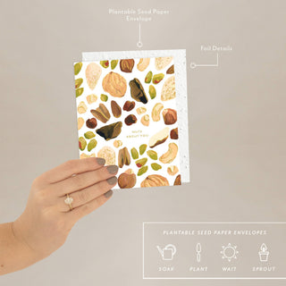 Mixed Nuts - Love + Friendship Card - Plum Social Events & Flowers