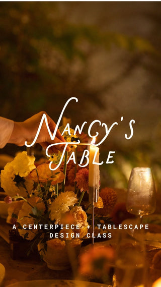 Nancy's Table | Holiday Centerpiece Class in Denver - Plum Social Events & Flowers