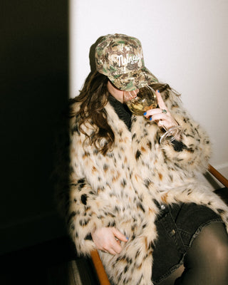 Nebraska Wave Camo Hat - Plum Social Events & Flowers