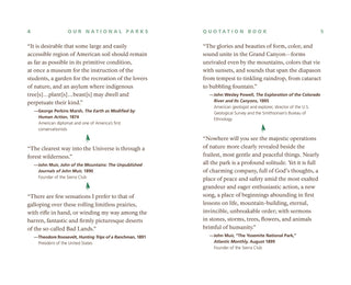 Our National Parks Quotation Book - Plum Sage Flowers