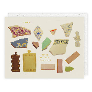 Pieces - Encouragement Card - Plum Social Events & Flowers