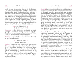 Pocket - Sized Constitution of the United States - Plum Social Events & Flowers