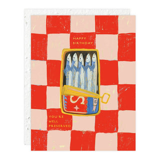 Sardines - Birthday Card - Plum Social Events & Flowers