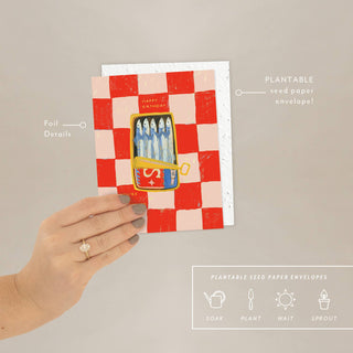 Sardines - Birthday Card - Plum Social Events & Flowers